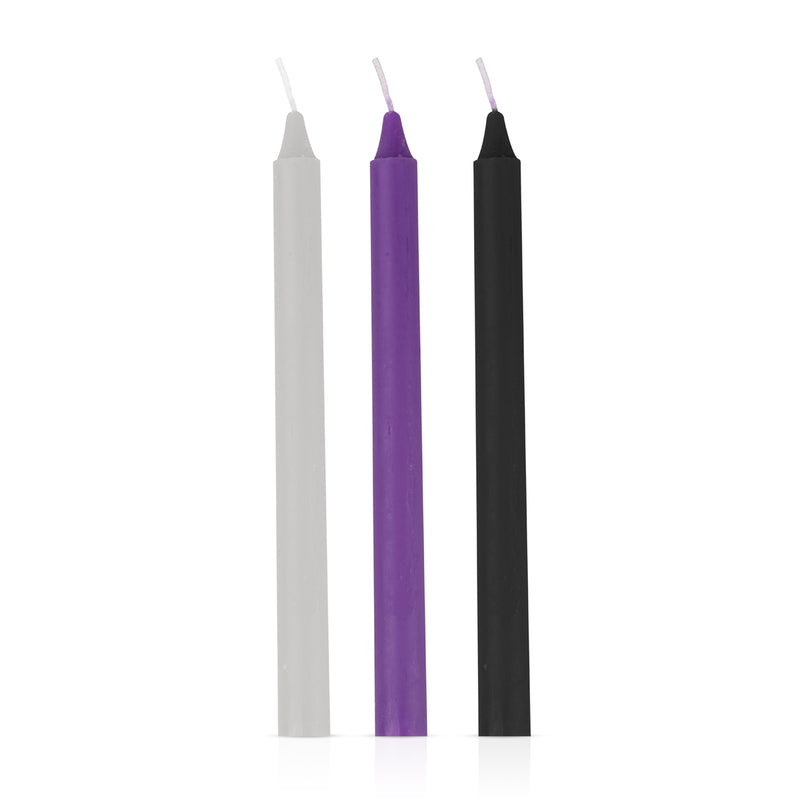 Sensual Hot Wax Candles 3pk - Easy Toys