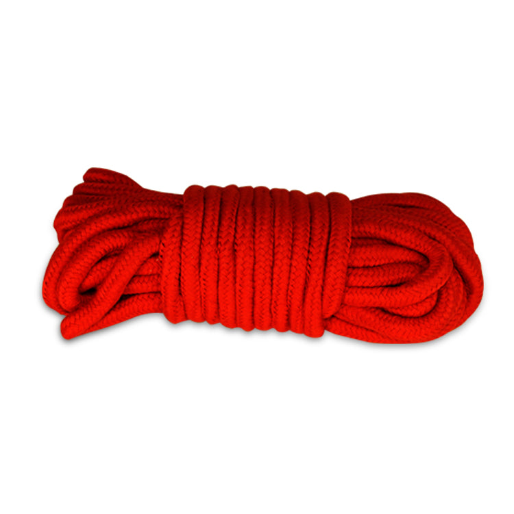 Lovetoy Fetish Bondage Rope 8mm x 10m, Red