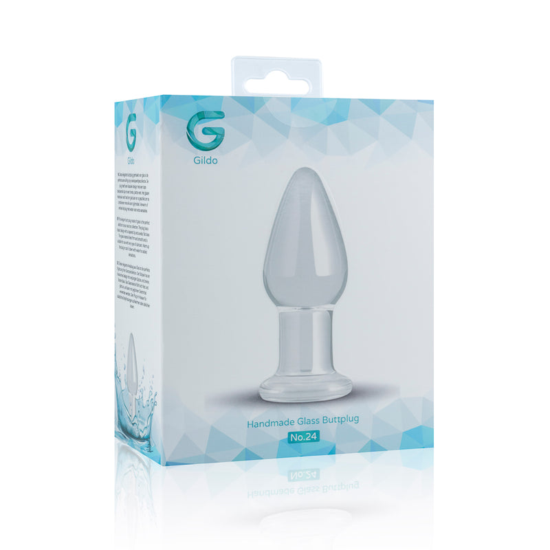 Gildo Glass Buttplug No 24