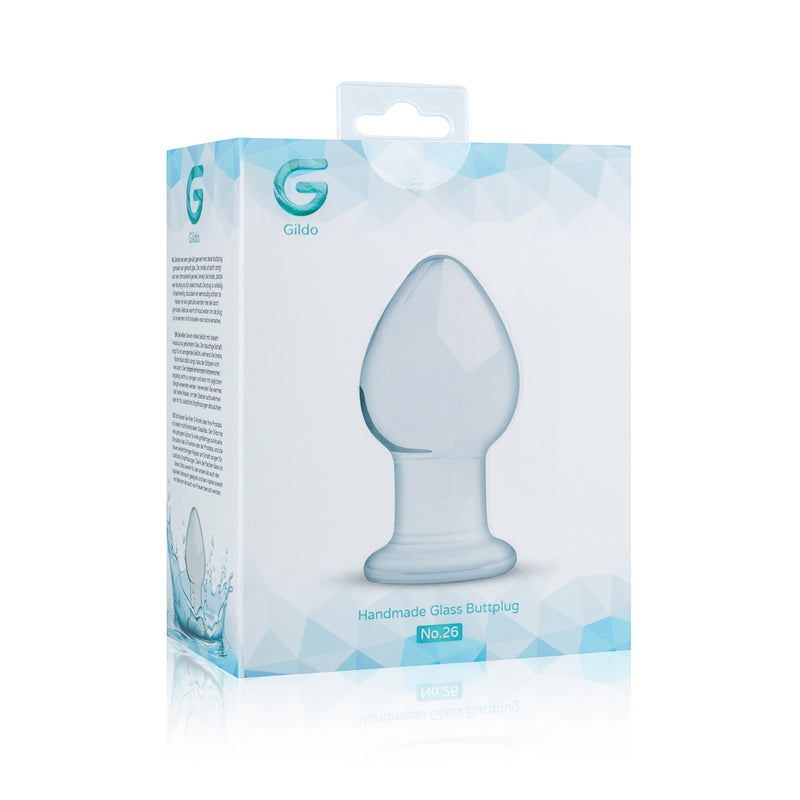 Gildo Glass Buttplug No 26