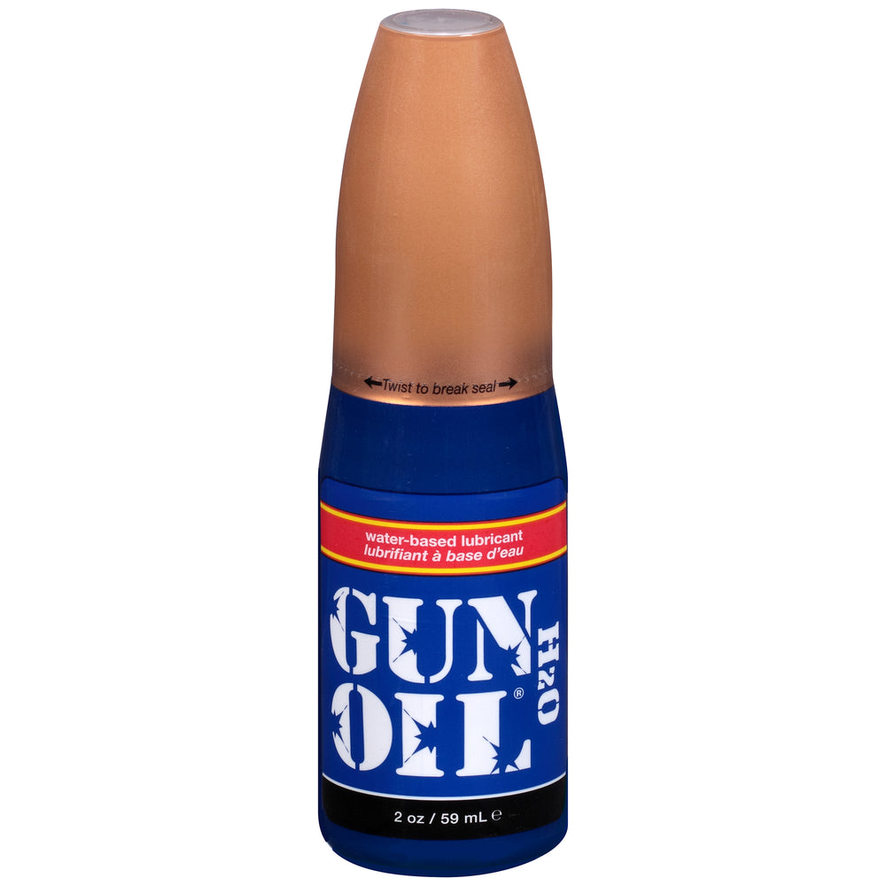 Gun Oil H2O Water-Based Lubricant 2oz/59ml Flip Top Bottle