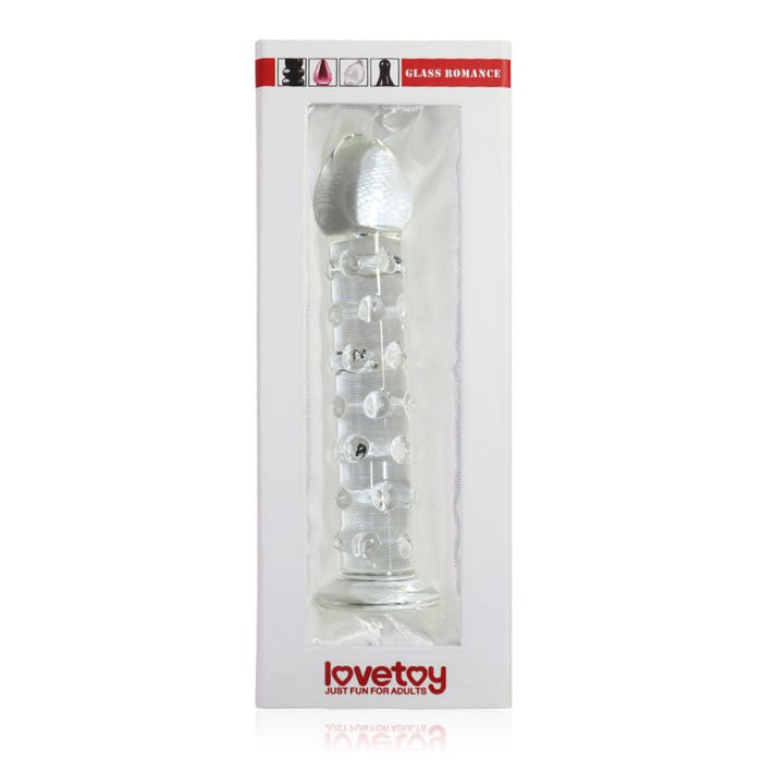 Lovetoy Glass Romance 2 Clear 7in