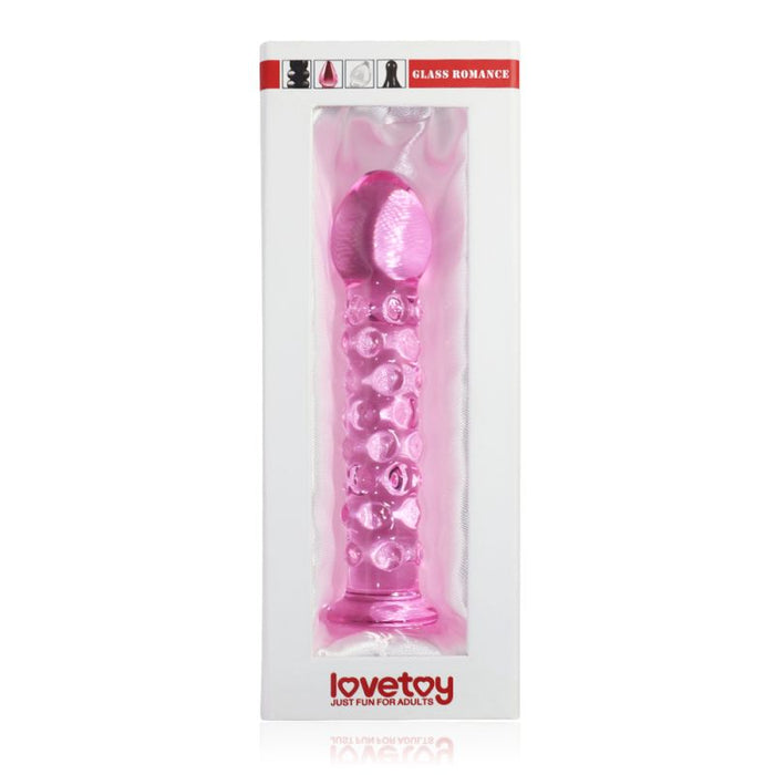 Lovetoy Glass Romance 2 Pink 7in