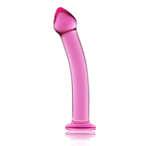 Lovetoy Glass Romance 3 Pink 7.5in