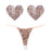 Bubbly Feels Nude Sequin Pantie & Heart Pastie Set