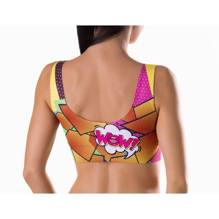 Comics Hot Crop Top Small - MeMeMe Lingerie