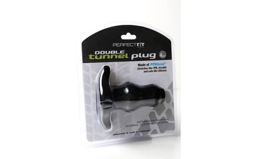 Perfect Fit Tunnel Plug Double Large, Black