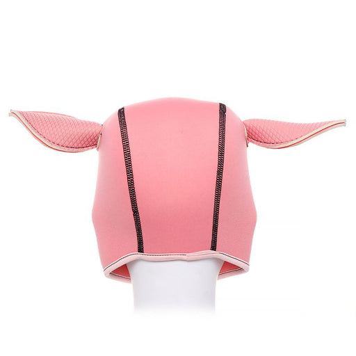 Rear view of Neoprene Pig Mask Pink - Daytona