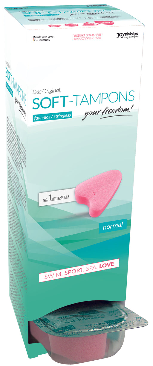 Beppy Soft Tampons Sponge 10 Pack. Stringless. Made with Love in Germany.
