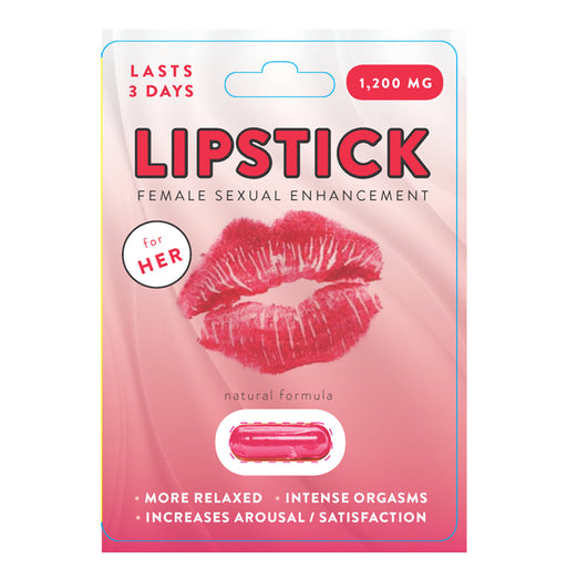 Lipstick Female Libido Single Pill 
