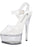 Clear Platform Sandal With Quick Release Strap 6in Hell, Sizers 7/8/9/OS