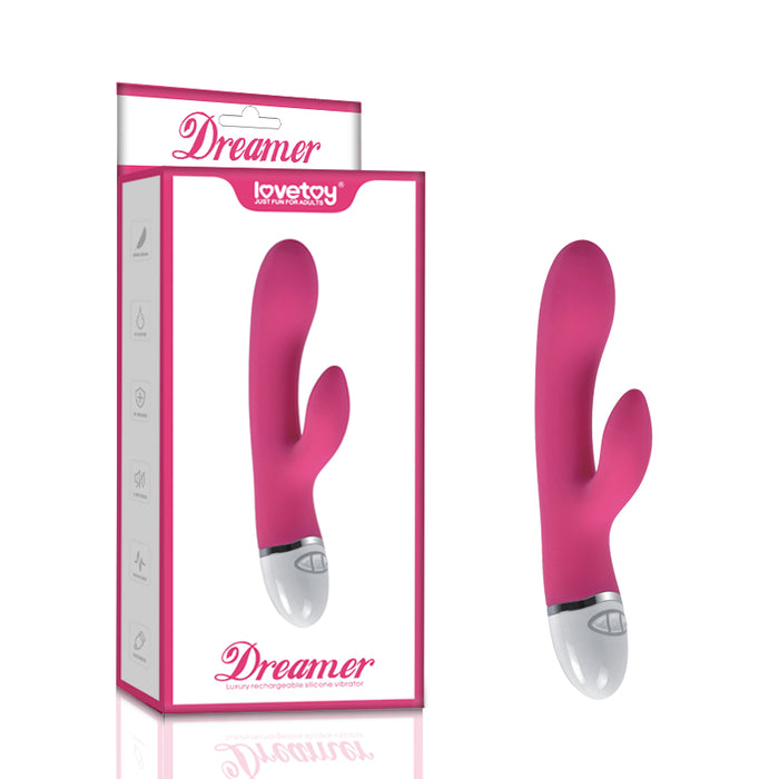 Lovetoy Dreamer Rechargeable Vibrator Pink