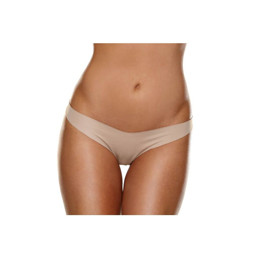 Hollywood Curves Invisible Thong, S/M, M/L, Nude
