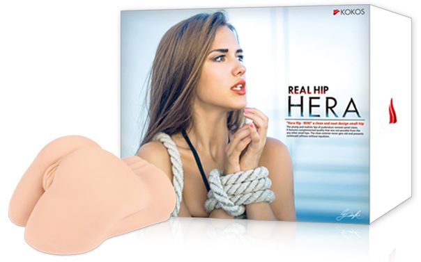 Kokos Real Hip Hera Masturbator, 5kg, Flesh