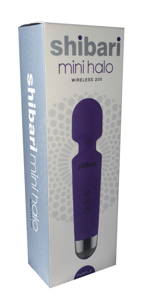 Shibari Mini Halo Wireless Massager 20X Purple