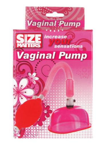 Size Matters Vaginal Pump And Cup Set, Pink