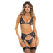 Rene Rofe Sexy 'A Sneak Peak' 3 Pc Set, S/M, M/L, Blue