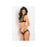 Rene Rofe 2 Pc With Love Half Cup Bra Set S/M, M/L