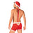 Mr. Claus 3 Pc Set Red - Obsessive Lingerie