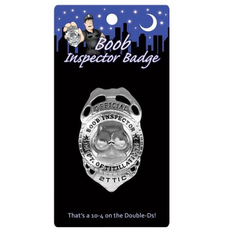Boob Inspector Badge - Kheper Games