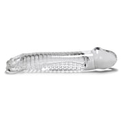 OxBalls Muscle Cocksheath, 9.25"/23.5cm, Clear