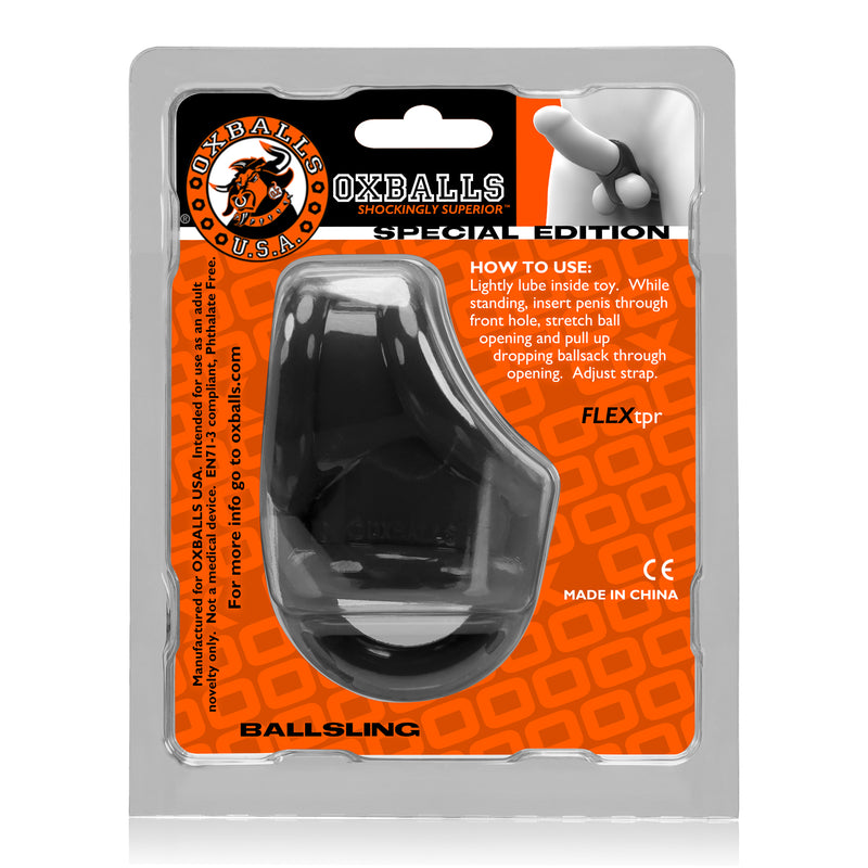OxBalls Ballsling Ball Split Sling, Black