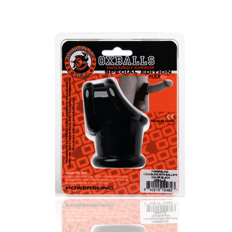 OxBalls Powersling Cocksling And Ballstretcher, Black/Purple