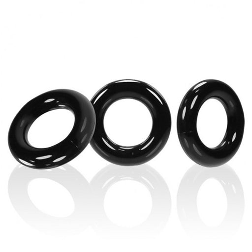OxBalls Willy Rings CockRings, Black