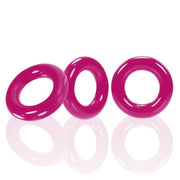 OxBalls Willy Rings CockRings, Hot Pink
