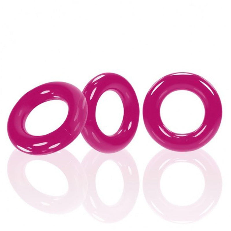 OxBalls Willy Rings CockRings, Hot Pink