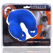 OxBalls Meatlocker Chastity Sheath, Police Blue