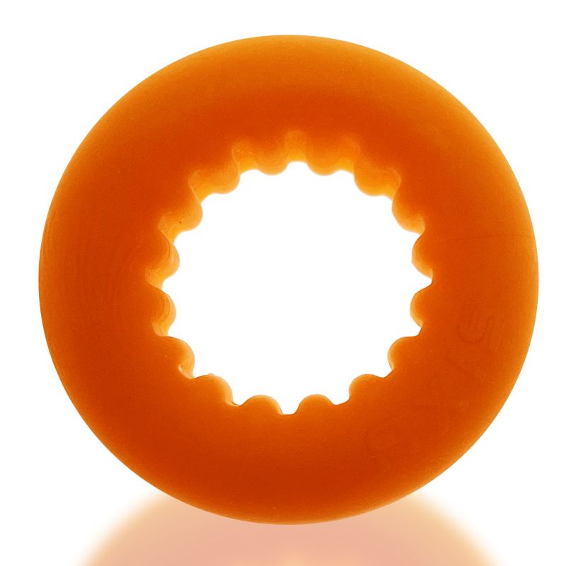 Axis Rib Griphold Cockring Orange Ice