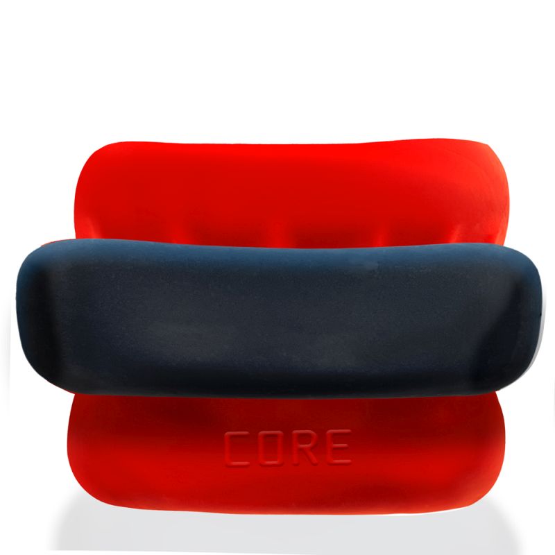 OxBalls Ultracore Core Ballstretcher w/ Axis ring Red Ice