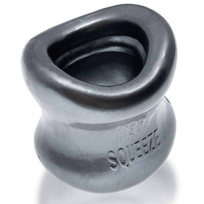 OxBalls Mega Squeeze Ergofit Ball Stretcher, Steel Grey