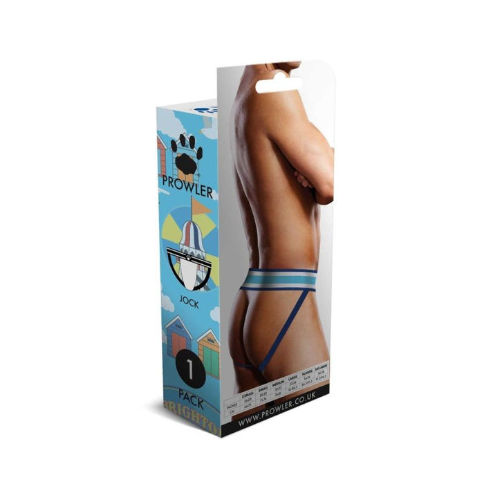 Rear view of packaging for Prowler Brighton Jock Blue, Small