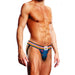 Man wearing Prowler Pixel Art Gay Pride Collection Jock