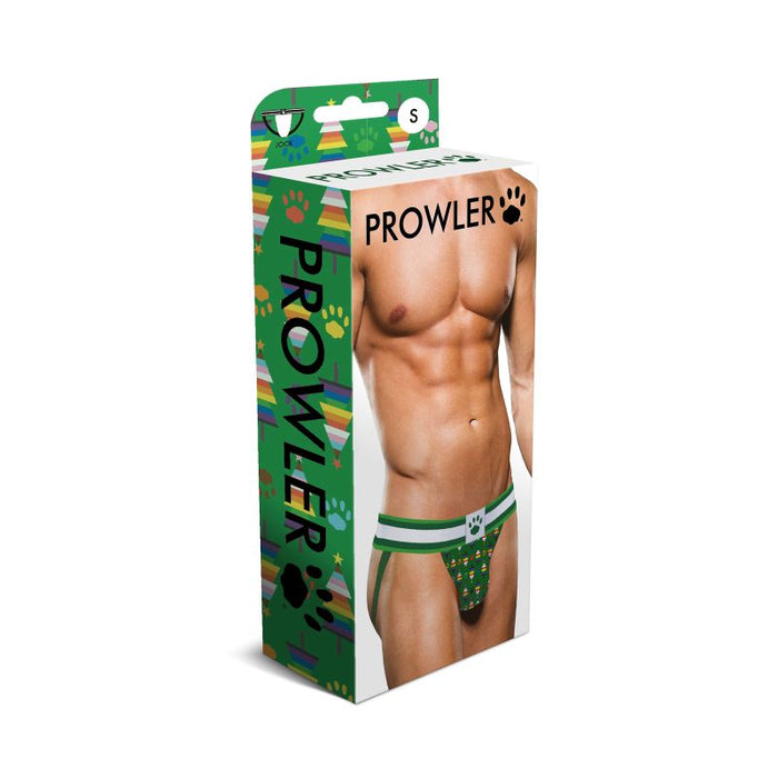 Prowler Christmas Tree Jock, Green, S-XL