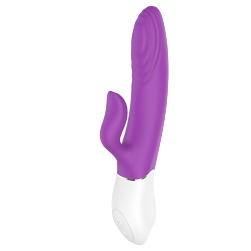 S-Hande Lighter Thrusting Rabbit Vibrator - Purple
