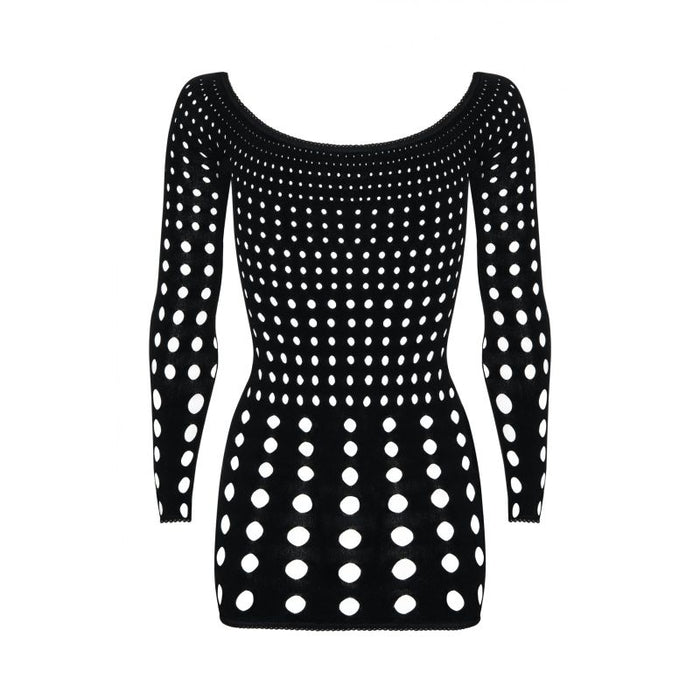 Obsessive Lingerie Rocker Dress, Black, One Size