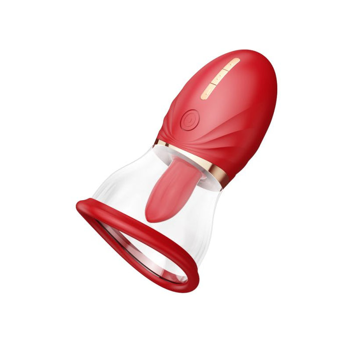 LuvPump Magic Tongue Pussy Pump, Red