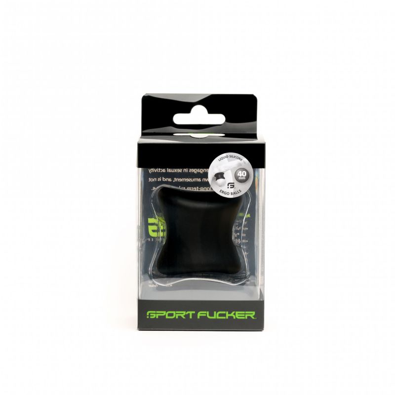 Ergo Balls 40mm Black - Sport Fucker