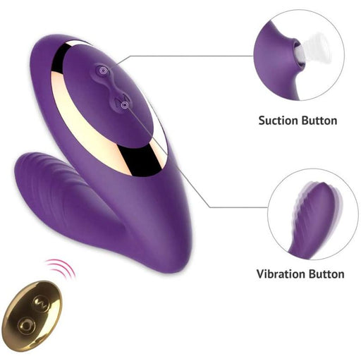S-Hande Carlota Air Wave G-Spot Stimulator Purple