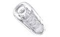 S-Hande Elite Space Capsule Hand Stroker, Clear