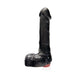 Kokos VIbrating Cock w/ Balls, 7in/18cm, Black