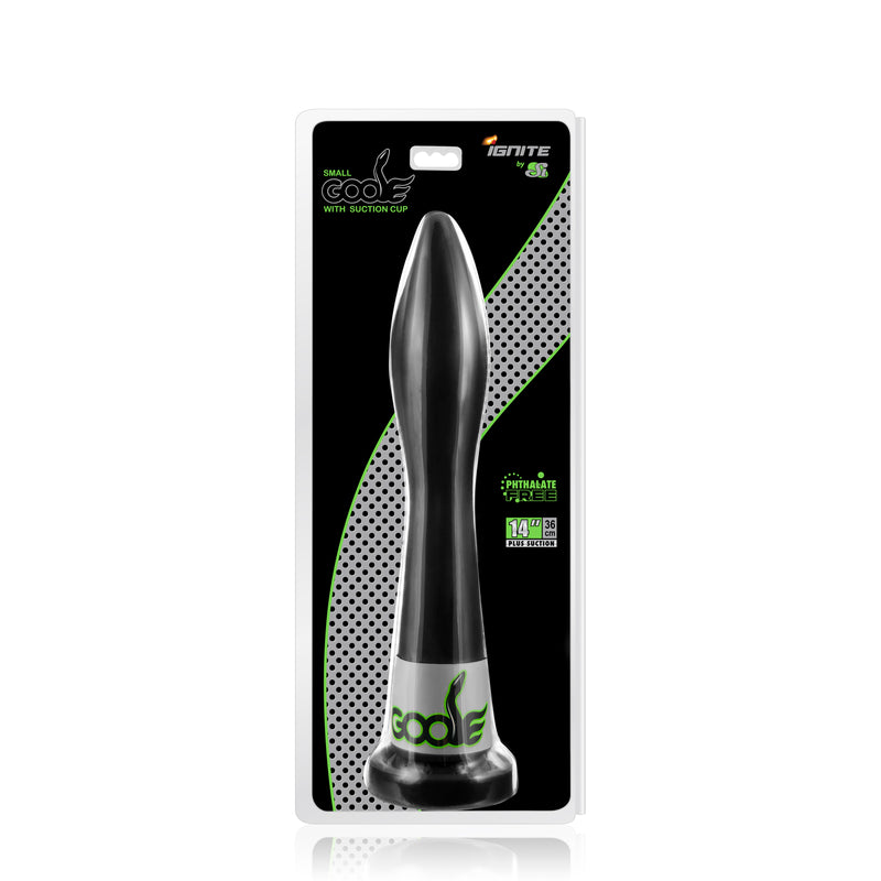 Ignire Goose Small DIldo w/ Suction, Black