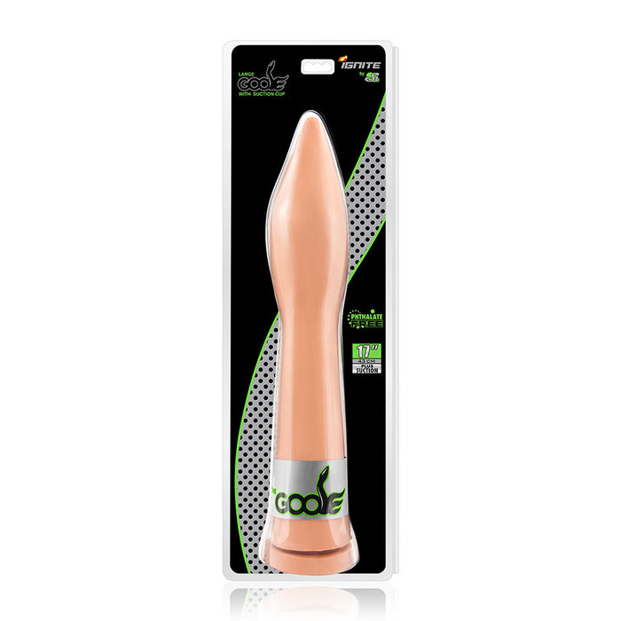 Ignite Goose Large Dildo  w/ Suction Flesh 17"/43cm