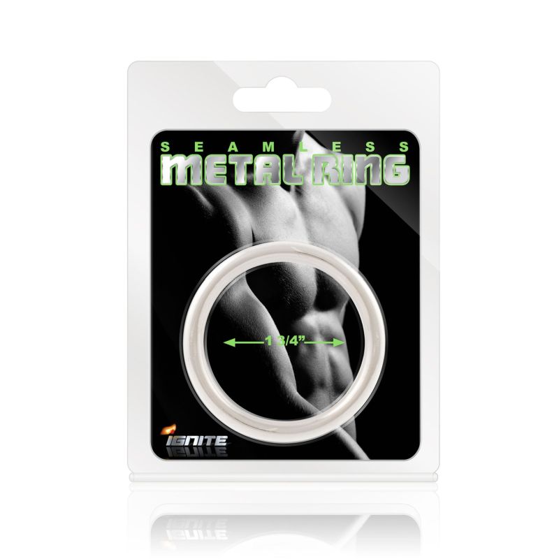 Ignite Seamless Metal Cock Ring 44mm