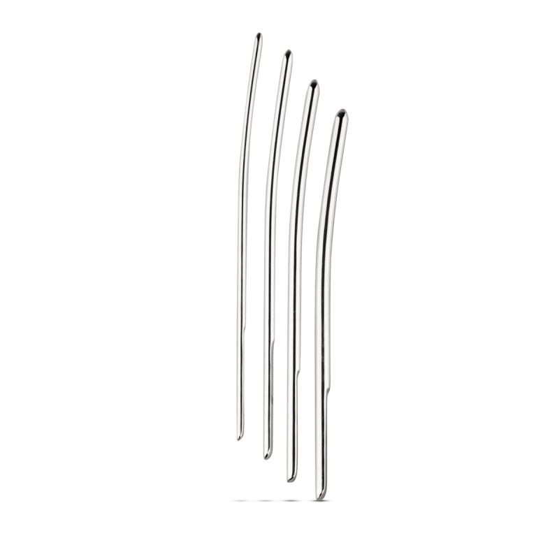 Sinner Single Ended Dilator Trainer Set, 4-piece, Silver