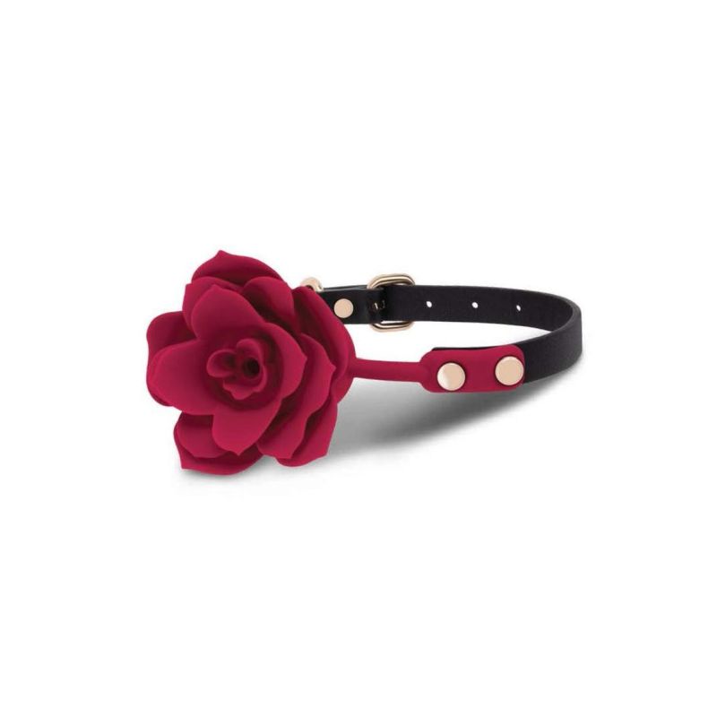 Secret Kisses Rosegasm Bloom Silicone Gag 