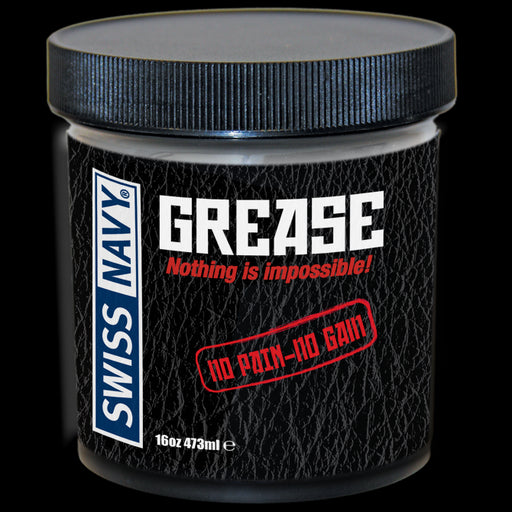 Swiss Navy tub. Grease. Nothing is impossible! 16oz, 473ml